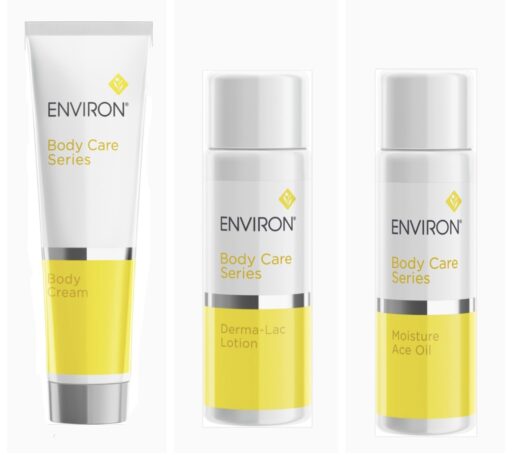 エンビロンのボディケア製品でボディもツルツルに ⁄ 浜松市のエステ